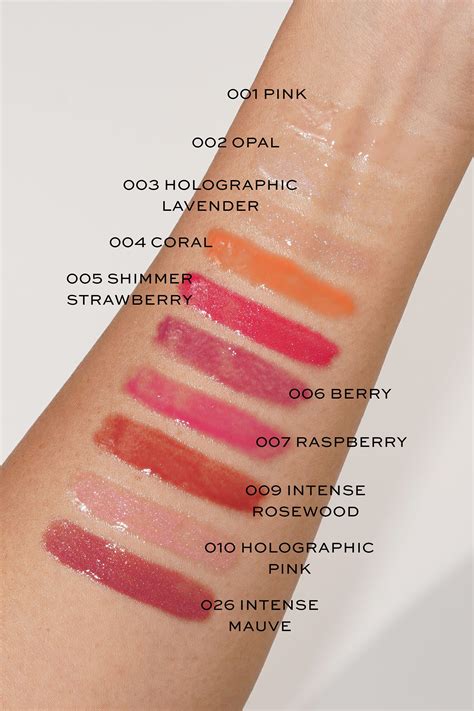 reviews dior lip glow|Dior lip gloss color chart.